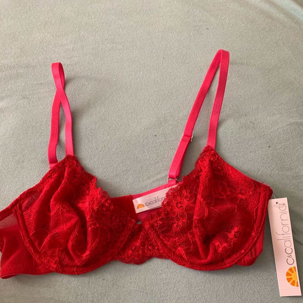 C&C California Lace Underwire Bra 32C